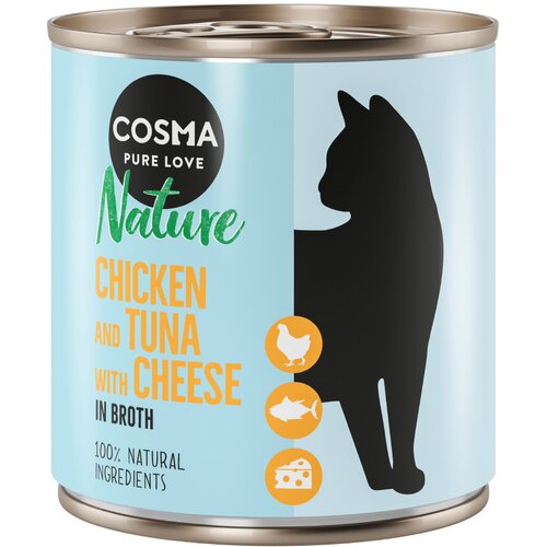  Varčno pakiranje Cosma Nature 24 x 280 g - Pi&scaron;čanec & tuna s sirom Cijene