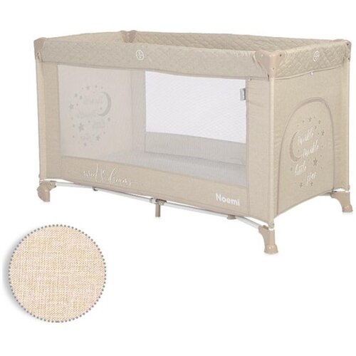 Lorelli PRENOSIVI KREVET NOEMI 1 NIVO - FOG BEIGE STAR 10080542217 Cene