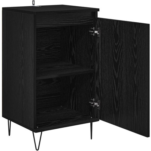  Kreveta Zidne Crni hrast 40 x 35 x 70 cm Konstruirano drvo Slike