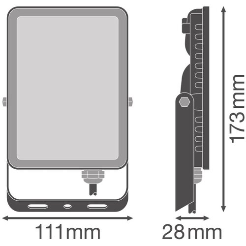 Osram Essential 20W 6500K crni reflektor Slike