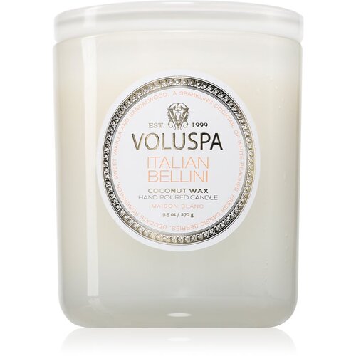 VOLUSPA Maison Blanc Italian Bellini di&amp;scaron;eča sveča 270 g Slike