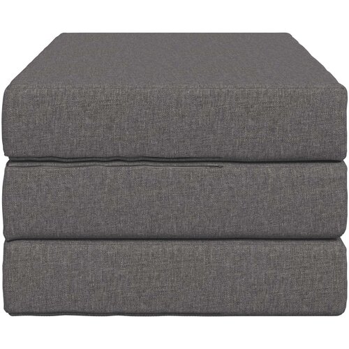 SOFA na razvlačenje 100 x 67 x 45 cm Svjetlosiva Slike