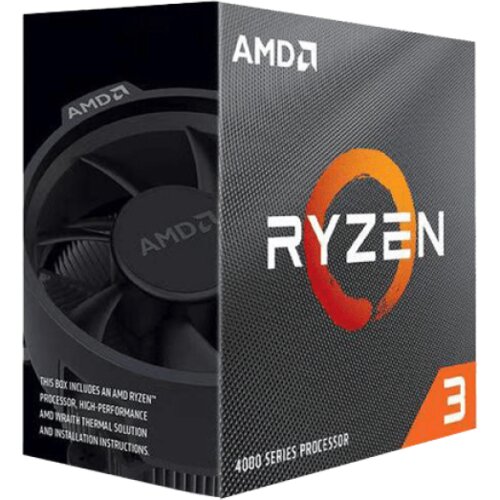 CPU AM4 Ryzen 3 4100, 4C/8T, 3.80-4.00GHz Slike
