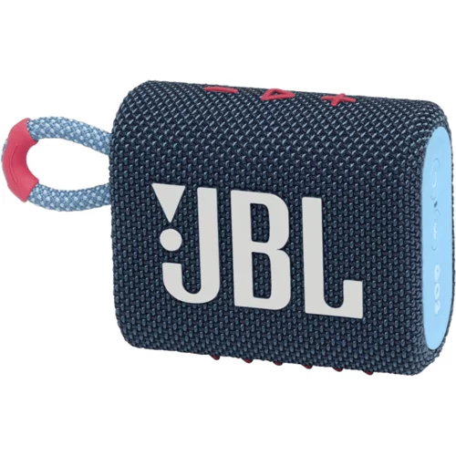 Jbl Zvučnik bežični, GO 3, Bluetooth, IP67, Blue/Pink - GO 3 Bluetooth Speaker Blue/pink