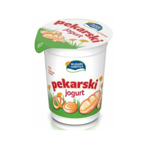Mlekara Subotica pekarski jogurt 1,5% MM 250g čaša Slike
