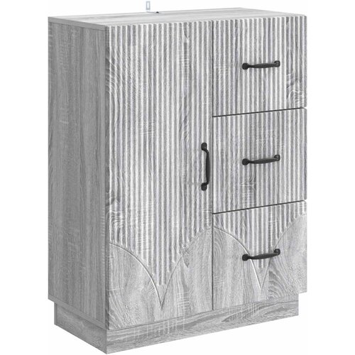  Kreveta Siva sonoma 66 x 34,5 x 87 cm Konstruirano drvo Cijene