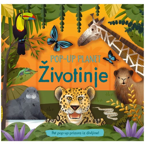 Lusio Knjiga Pop-up planet Životinje Cijene