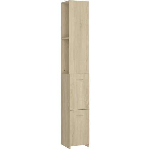 Maison Chic Kopalni&amp;scaron;ka omarica - Kopalni&amp;scaron;ki kabinet sonoma hrast 25x26,5x170 cm inženirski les, (21794732) Slike
