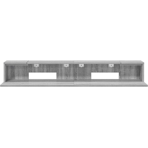 Studio radni stol Siva Sonoma 110 x 36 x 19,5 cm Slike