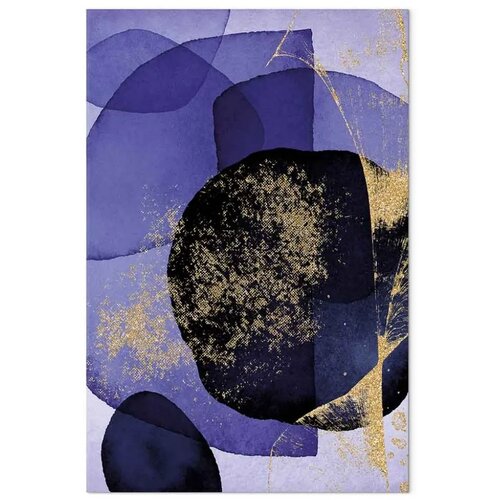  Slika - Purple Kaleidoscope (1 Part) Vertical 20x30 Slike