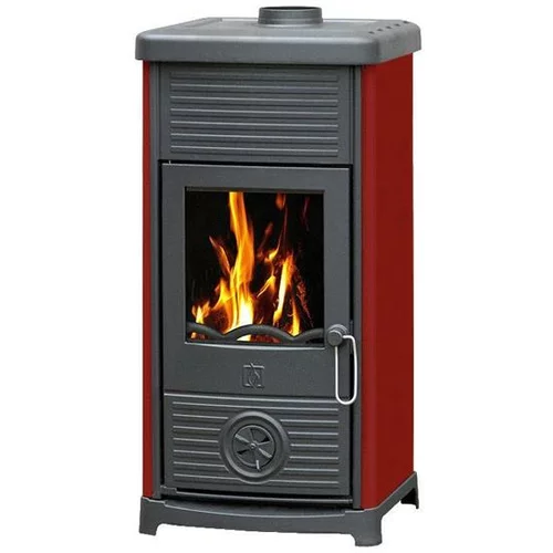 Plamen peć na drva 7,5 kW - Maestral N - Crvena