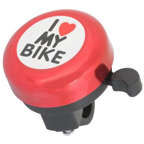  Zvono crveno &amp;ldquo;i love my bike&amp;rdquo; Slike