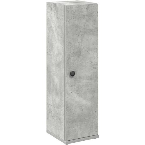 VidaXL Kupaonski ormarić s držačem za role boja betona 20,5x22x72 cm Slike