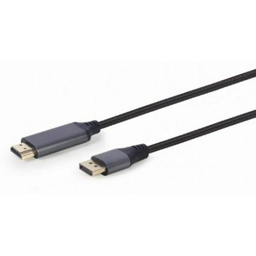 Gembird DisplayPort na HDMI interface kabl,4K at 60 Hz, Premium Series 1.8m ( CC-DP-HDMI-4K-6 ) Slike