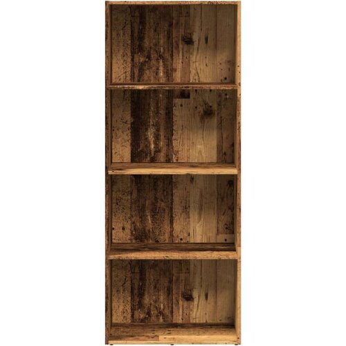 VidaXL Regal za knjige boja starog drva 60x30x152 cm konstruirano drvo Slike