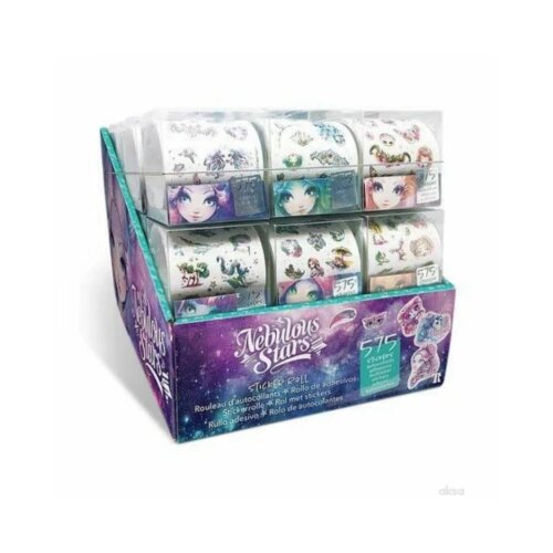 OST STIKER NALEPNICE NEBULOUS STARS,575KOM NS11524 Cene