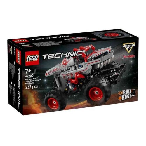 Lego technic monster jam thunderroarus pull-back ( LE42200 ) Slike