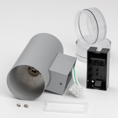  Brilagi - Spoljno zidno svetlo MATERA 2xGU10/30W/230V sivo IP54 Slike