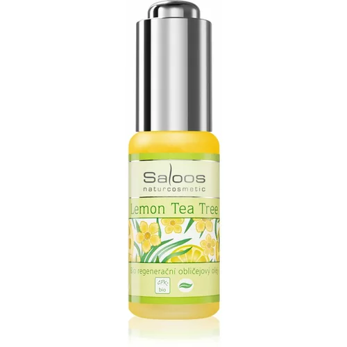 Saloos Bio Skin Oils Lemon Tea Tree regeneracijsko olje za mastno in problematično kožo 20 ml
