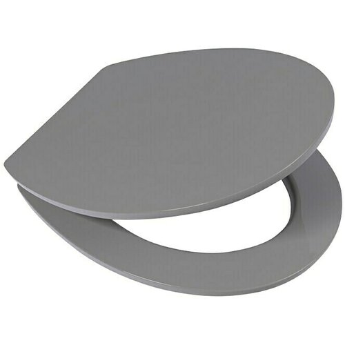 Poseidon WC daska Kolorit (Samospu&amp;scaron;tajuća, MDF, Antracit) Slike