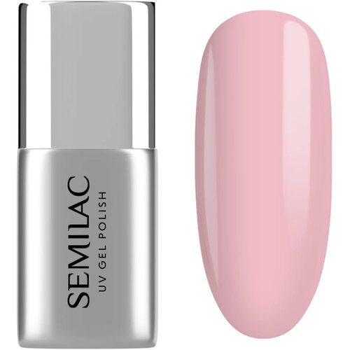 Semilac UV Gel Base Fiber Base podlak za gel nohte odtenek Pink Milk 7 ml Slike
