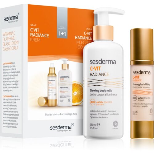 Sesderma C-Vit Radiance set za takojšnjo posvetlitev Cene
