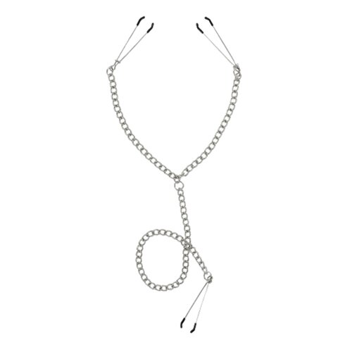 Master Series Nipple to Clit Tweezer Clamp Set Slike