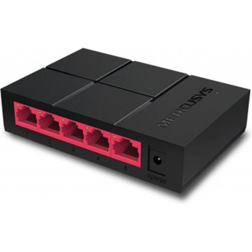 Mercusys Switch 5-port MS105G crno-crvena Cijene