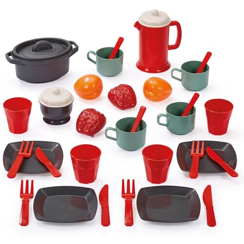 Ecoiffier set za jelo ,34 kom 12603 Cene