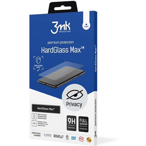 3mk hardglass max privacy kaljeno steklo za ovitek apple iphone x, (22003292) Cene