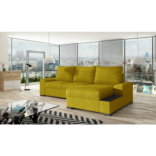 ELTAP Kutna garnitura Negro s drvenom policom-Desna-Omega 68 Slike