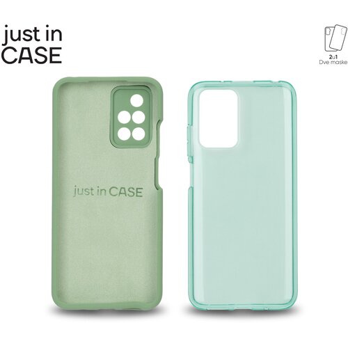 Just_in_Case maska 2u1 extra case mix za redmi 10/ zelena Cene