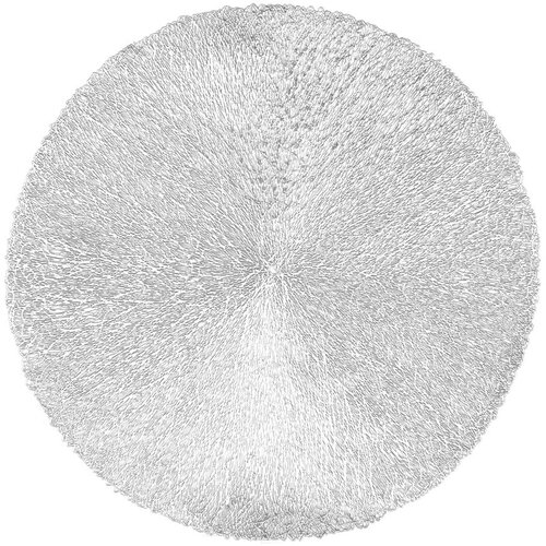 Tiseco Home Studio podmetač u srebrnoj boji, ⌀ 38 cm Slike