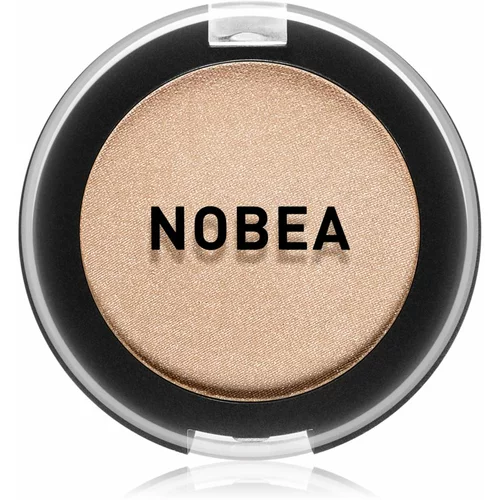 NOBEA Day-to-Day Mono Eyeshadow sjenilo za oči sa šljokicama nijansa Toasted almond 3,5 g