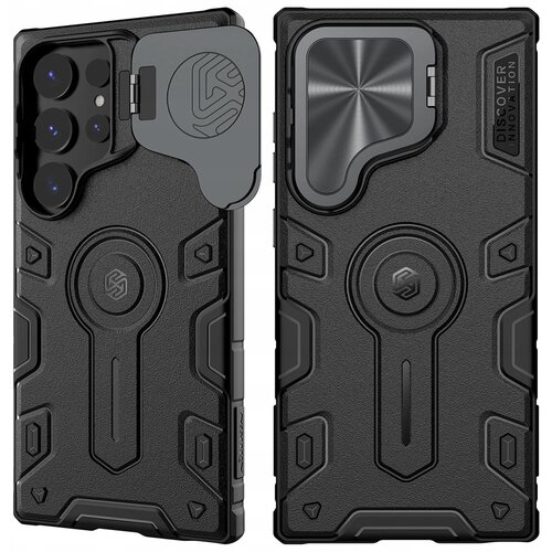 Nillkin Maska za Samsung S24 Ultra/ S928B CamShield Armor Prop crna Slike