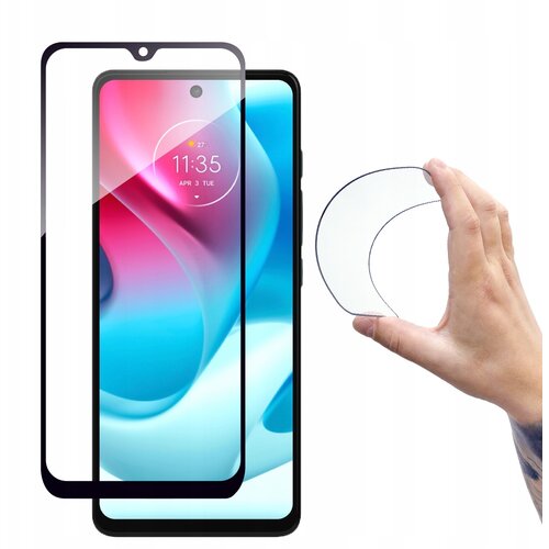 HURTEL FLEXI NANO GLASS FILM KALJENO STEKLO Z OKVIRJEM ZA MOTO G60S, (21911472) Cene