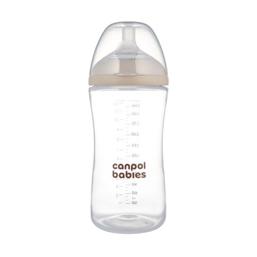 Canpol babies flasica antikolik dual zone 330ml natural 35/402 ( 35/402 ) Cene