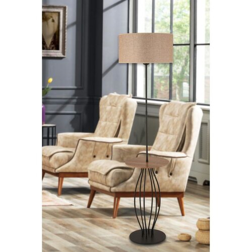 Opviq podna lampa 20581, 1 × E27, krem / crna Cene