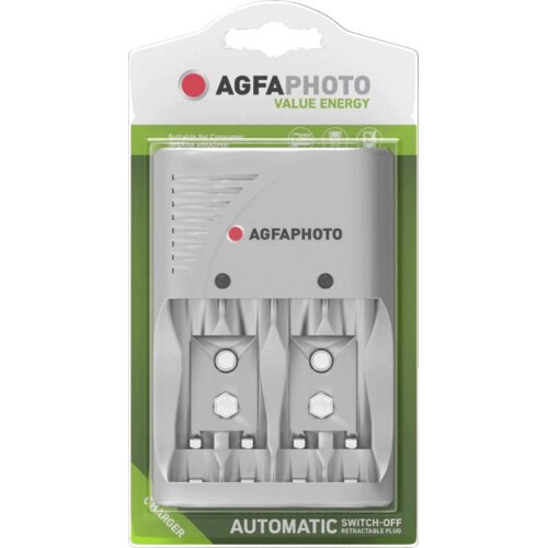 Agfaphoto Punjač za baterije, univerzalni, AA, AAA, 9V - Photo Accu Charger Value Energy Cijene