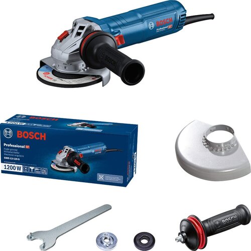 Bosch Ugaona brusilica GWS 12-125 S Professional 1200W 125mm sa potenciometrom 06013A6020 Cene