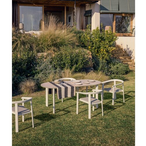Kave Home Krem vrtna stolica Erice &amp;ndash; Slike
