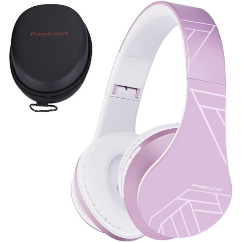POWERLOCUS P2 Kids Headphones purple /white Slike