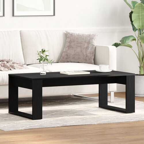 vidaXL Stolić za kavu Crni hrast Konstruirano drvo 102 x 50 x 35 cm Cijene