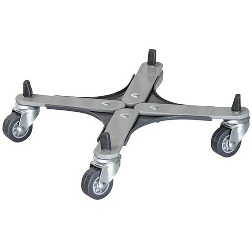 GARDOL podložak za biljke s kotačićima sun city medium (d x &amp;scaron; x v: 31 x 31 x 5,5 cm, metal, sive boje, maksimalna nosivost: 100 kg) Slike