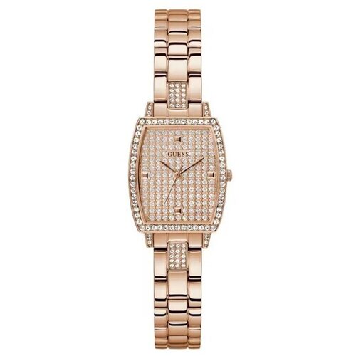 Guess Analogne ure gw0611l3 Pozlačena Cene