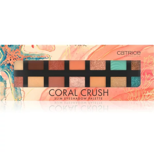Catrice Coral Crush paleta senčil za oči 10,6 g