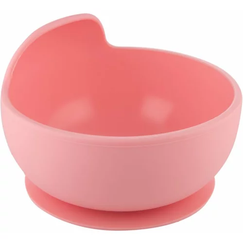 Canpol Suction bowl skledica s priseskom Pink 300 ml
