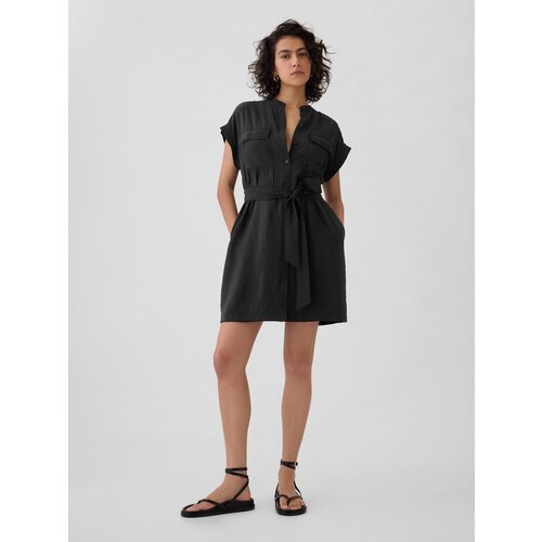 GAP Linen Mini Dress Utility - Women Cijene