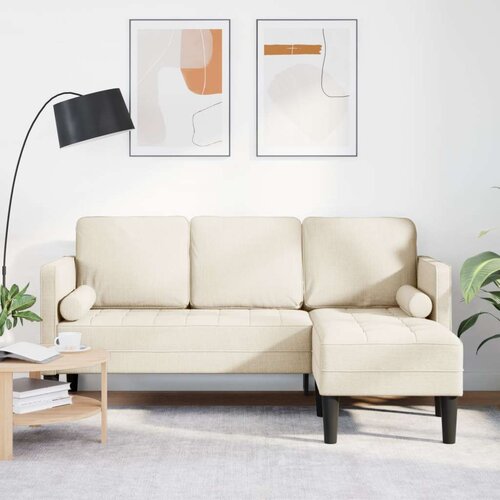  Kutna garnitura s 3 sjedala od platna 160 cm Cene