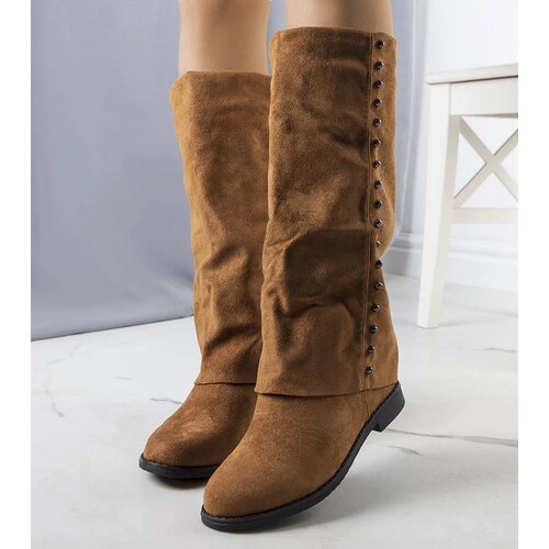 Gemre Brown wedge boots Balbin Cene
